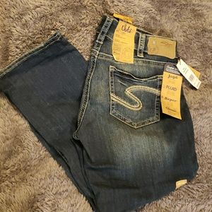 Silver Jean's- Suki mid capri